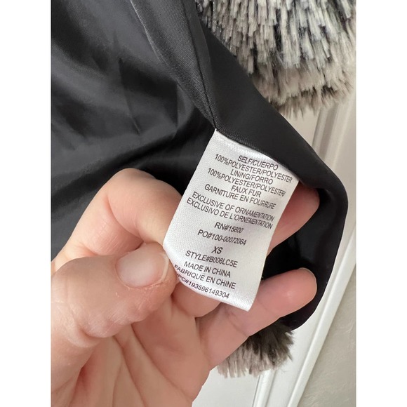 Democracy Faux Fur Vest XS - Picture 5 of 9